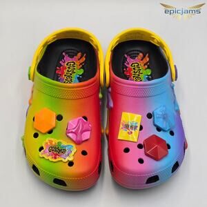 Crocs x Gushers Classic Clogs Men’s 5 - Women’s 7 Limited Edition Candy Style